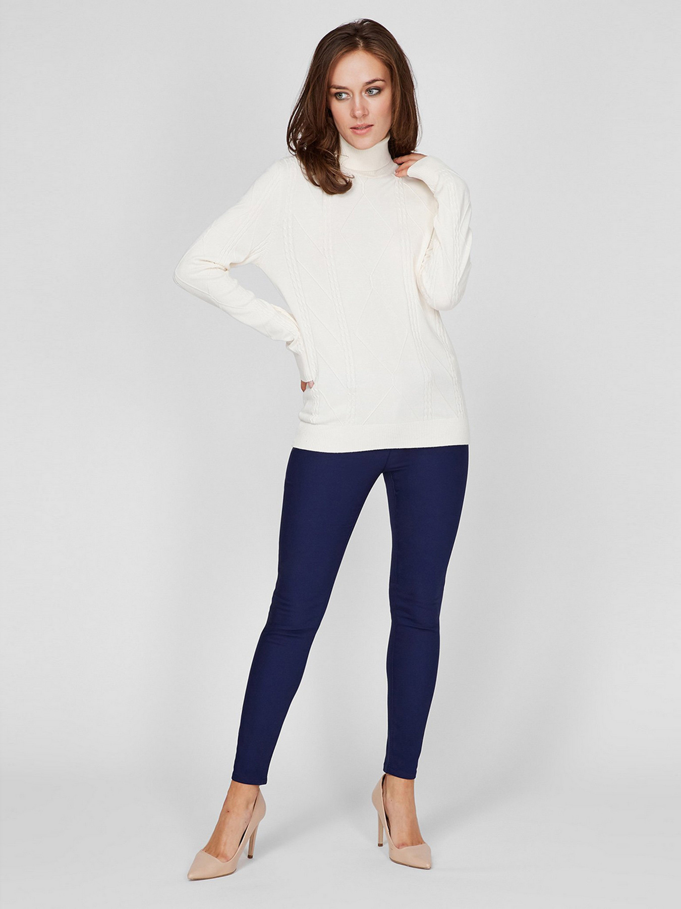 Повседневные штаны Sassofono модель A201-SF-411011, СИНІЙ Фото