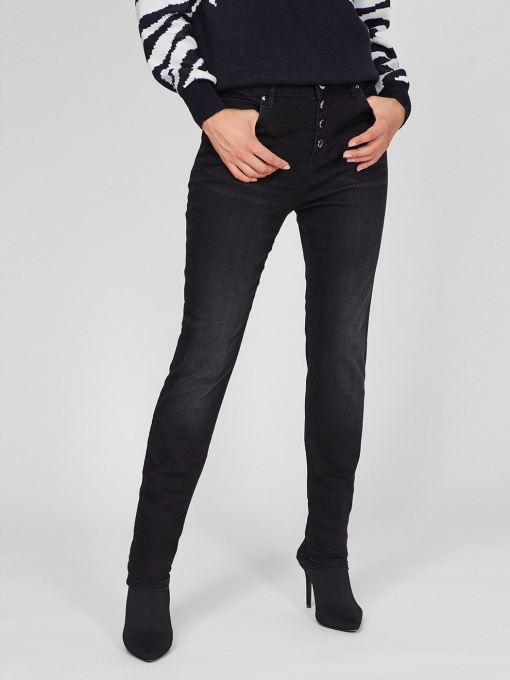 Повседневные штаны Sassofono модель A201-SF-685011, Чорний-1 Фото