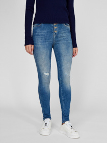 Скіні джинси Sassofono модель A201-SF-685011-1, Блакитний Скіні джинси Sassofono модель A201-SF-685011-1, Блакитний Фото