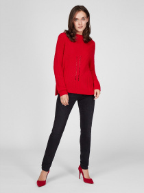 Брюки повседневные Sassofono модель A201-SF-690012-1, ЧОРНИЙ Фото