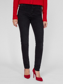 Повседневные штаны Sassofono модель A201-SF-690012-1, ЧОРНИЙ Фото