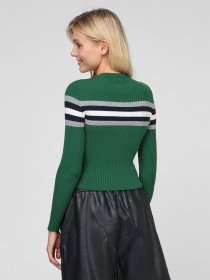 Джемпер Sassofono модель A201-SF-723111, ЗЕЛЕНИЙ Фото