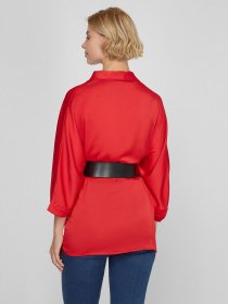 Блуза Sassofono модель A191SC8YC239, Червоний Фото