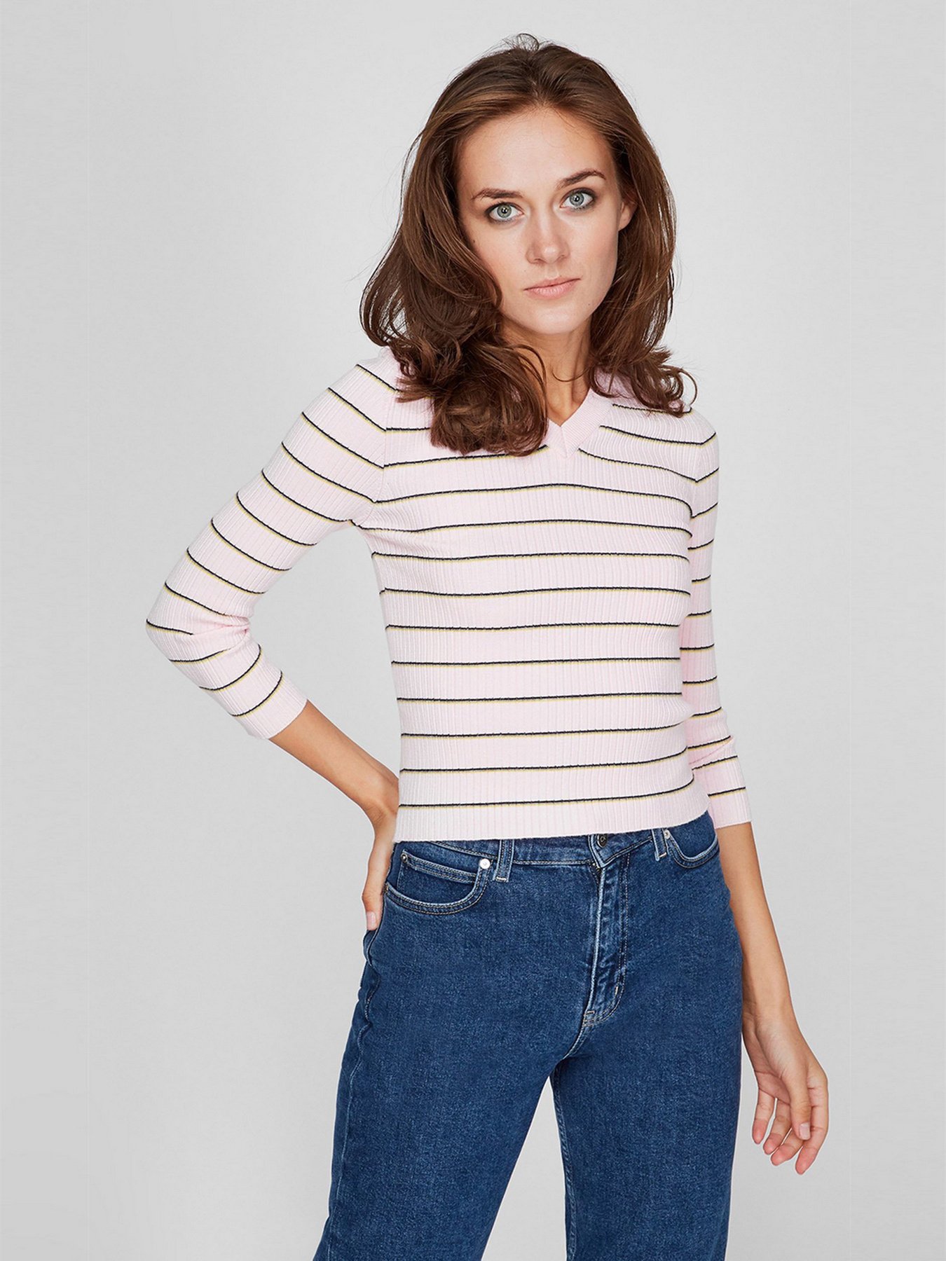 Джемпер Sassofono модель A201-SF-724111, РОЖЕВИЙ Джемпер Sassofono модель A201-SF-724111, РОЖЕВИЙ Фото