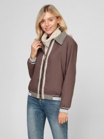 Жакет Sassofono модель A201-SF-206243, КОРИЧНЕВИЙ Фото