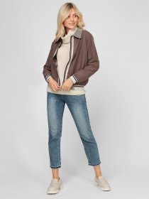 Жакет Sassofono модель A201-SF-206243, КОРИЧНЕВИЙ Фото