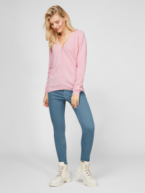 Кардиган Sassofono модель A191-SF-461282, Рожевий Фото
