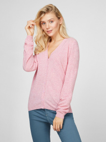 Кардиган Sassofono модель A191-SF-461282, Рожевий Фото