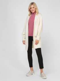 Кардиган Sassofono модель A191-SF-733281-1, Слонова-кость Фото