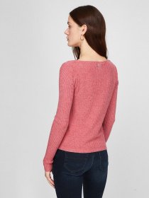 Кардиган Sassofono модель A191-SF-755281, Світло-гранатовий Фото