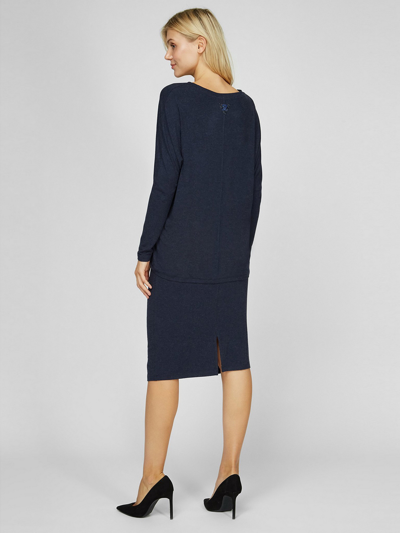 Повседневный костюм Sassofono модель A191-SF-137502, СИНІЙ Фото