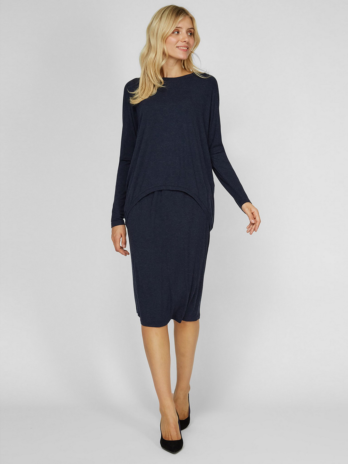 Повседневный костюм Sassofono модель A191-SF-137502, СИНІЙ Фото