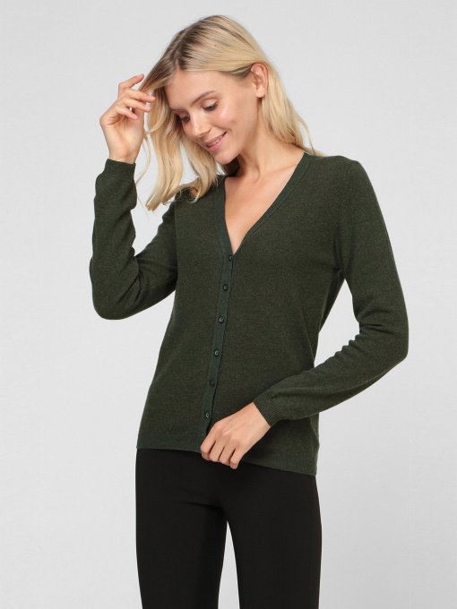 Кардиган Sassofono модель A191-SF-461282, Зелений-2 Фото