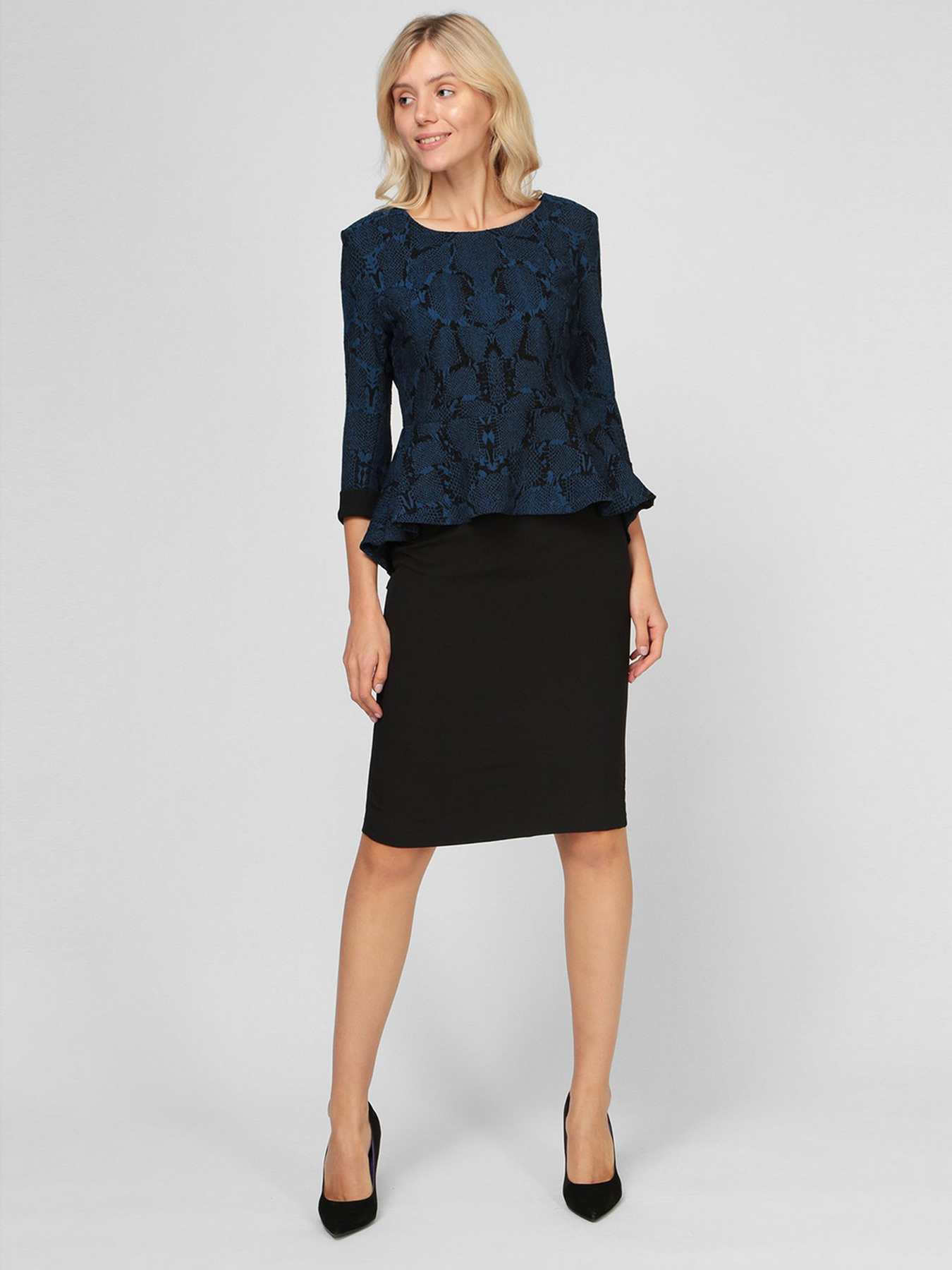 Повседневный костюм Sassofono модель A201-SC-5354, Синій Фото