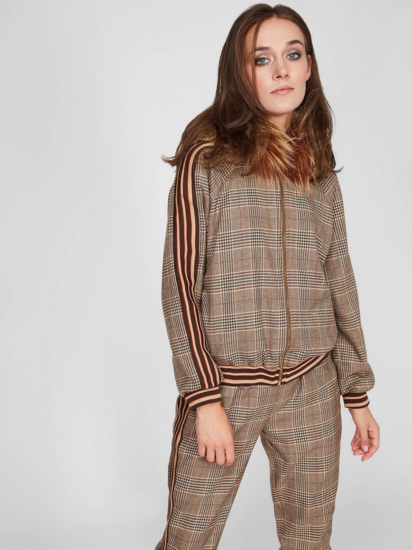 Повсякденний костюм Sassofono модель A201-SF-326501, Коричневий Фото