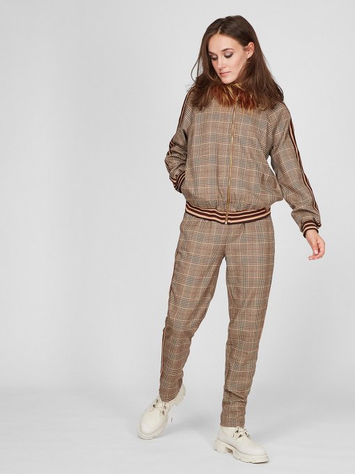 Повседневный костюм Sassofono модель A201-SF-326501, Коричневий Фото