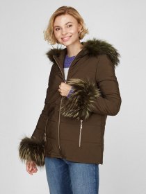 Зимова куртка Sassofono модель A191-SF-519303, ХАКІ Фото