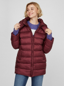 Пуховик Sassofono модель A201-SF-292301, Бордовий Фото