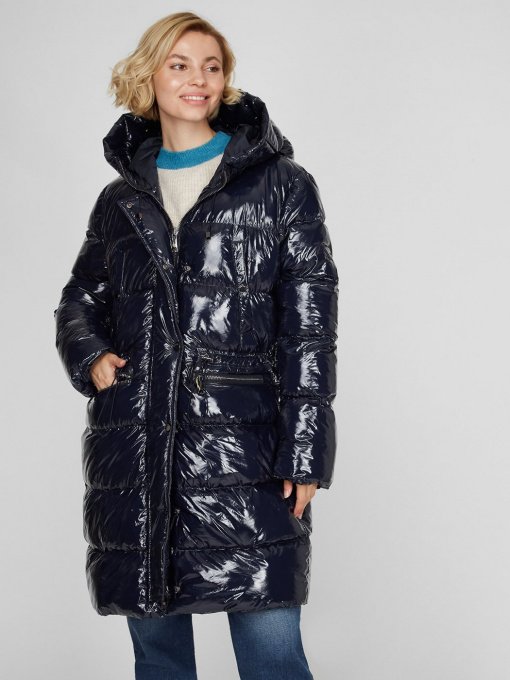 Пуховик Sassofono модель A201-SF-4054, Синій Фото