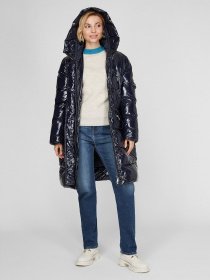 Пуховик Sassofono модель A201-SF-4054, Синій Фото