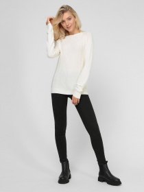 Свитер Sassofono модель A191-SF-473112, МОЛОЧНИЙ Свитер Sassofono модель A191-SF-473112, МОЛОЧНИЙ Фото