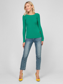 Джемпер Sassofono модель A201-SC-1218X-1, ЗЕЛЕНИЙ Джемпер Sassofono модель A201-SC-1218X-1, ЗЕЛЕНИЙ Фото