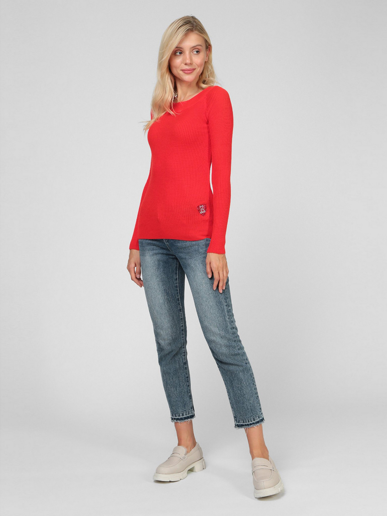 Джемпер Sassofono модель A201-SC-1218X-1, ЧЕРВОНИЙ Фото