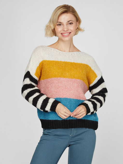 Светр Sassofono модель A201-SC-1307, Блакитний Фото