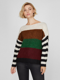 Свитер Sassofono модель A201-SC-1307, Бордовий Свитер Sassofono модель A201-SC-1307, Бордовий Фото