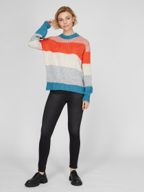 Свитер Sassofono модель A201-SC-1308, Бірюзовий Фото