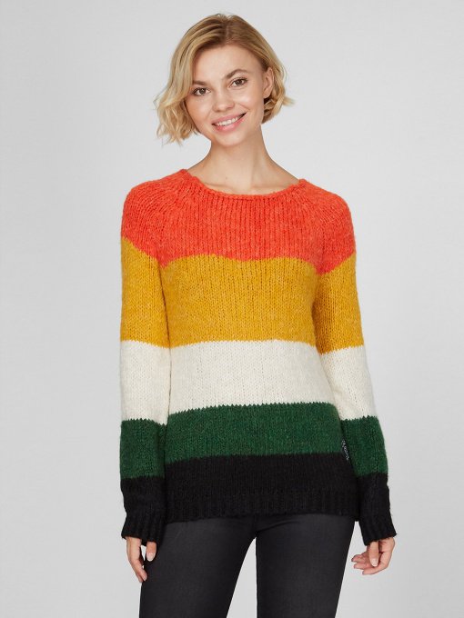 Свитер Sassofono модель A201-SC-1310, Гірчиця Фото