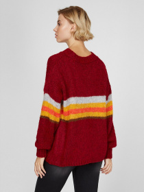 Светр Sassofono модель A201-SC-1312, Бордовий Светр Sassofono модель A201-SC-1312, Бордовий Фото