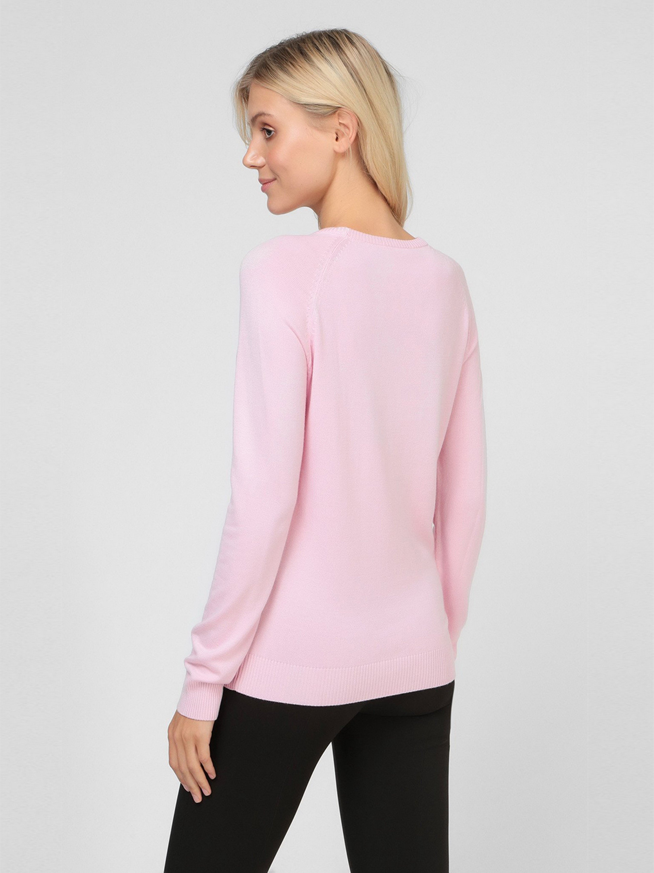 Джемпер Sassofono модель A191-SF-473112, ПУДРОВИЙ Фото