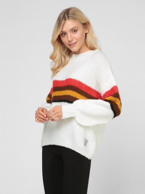 Светр Sassofono модель A201-SC-1312, Молочний Фото