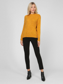 Свитер Sassofono модель A201-SC-1317, Гірчиця Фото
