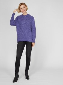 Свитер Sassofono модель A201-SC-1318, ЛІЛОВИЙ Фото