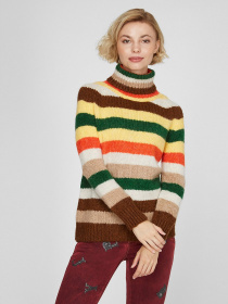 Свитер Sassofono модель A201-SC-1319, Кориця Фото