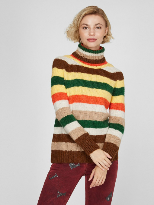 Свитер Sassofono модель A201-SC-1319, Кориця Фото