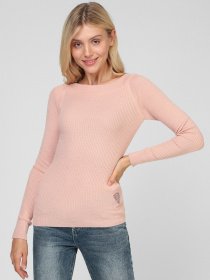 Джемпер Sassofono модель A201-SC-1218X-1, ПУДРОВИЙ Фото