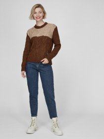 Свитер Sassofono модель A201-SC-1322, Кориця Фото
