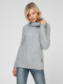 Светр Sassofono модель A201-SC-1323, Сірий Светр Sassofono модель A201-SC-1323, Сірий Фото