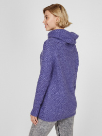 Свитер Sassofono модель A201-SC-1323, Фіолетовий Свитер Sassofono модель A201-SC-1323, Фіолетовий Фото