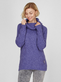 Свитер Sassofono модель A201-SC-1323, Фіолетовий Свитер Sassofono модель A201-SC-1323, Фіолетовий Фото