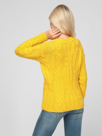 Свитер Sassofono модель A201-SC-1328, Гірчиця Фото