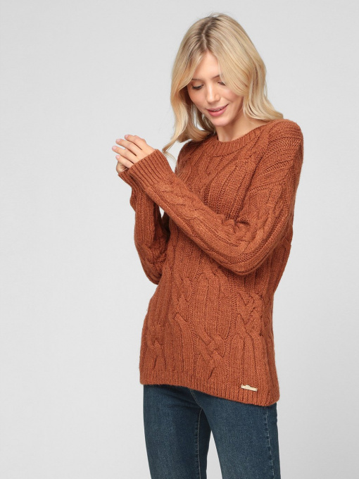 Светр Sassofono модель A201-SC-1328, Камяний Фото