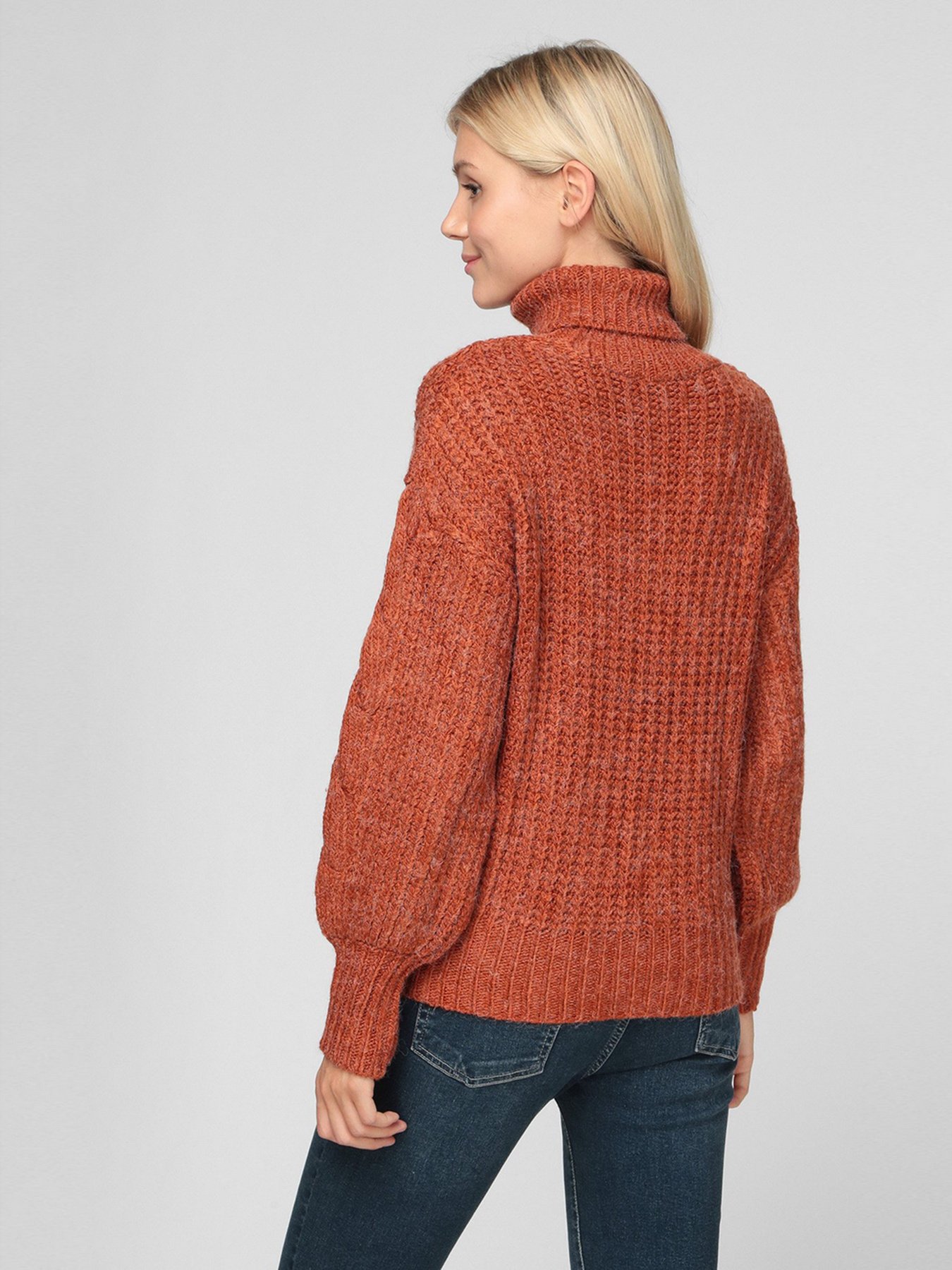 Светр Sassofono модель A201-SC-1334, Кориця Фото