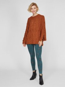 Свитер Sassofono модель A201-SC-1357, Камяний Фото