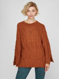 Свитер Sassofono модель A201-SC-1357, Камяний Свитер Sassofono модель A201-SC-1357, Камяний Фото