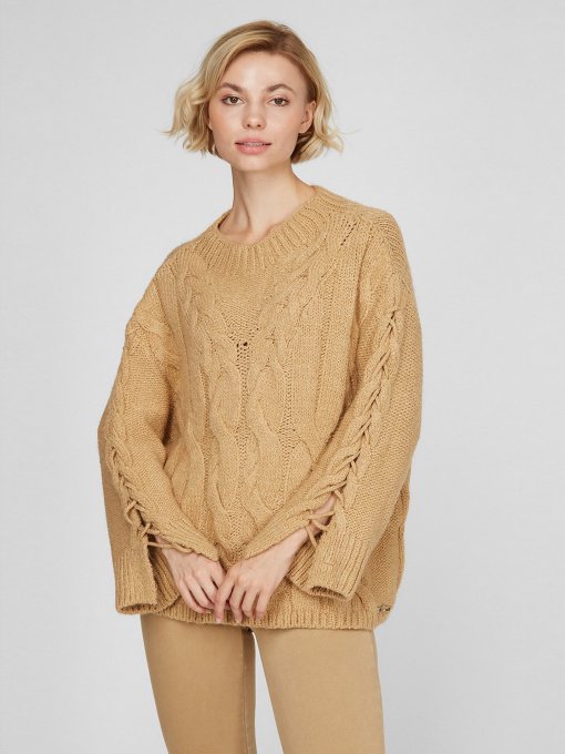 Светр Sassofono модель A201-SC-1357, Капучіно Фото