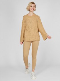 Свитер Sassofono модель A201-SC-1357, Капучіно Фото